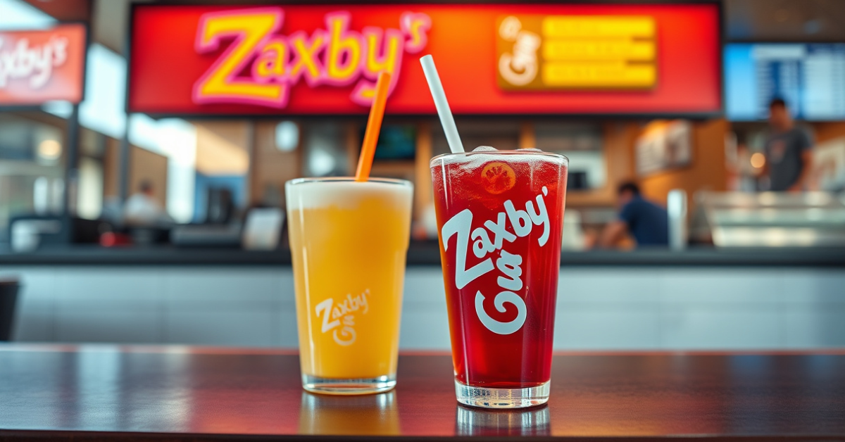 Zaxby’s Drink Menu With Prices For 2026
