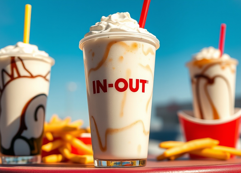 What sizes do shakes come in at In-N-Out?